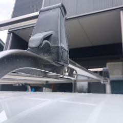 中古　ROCKY（横山製作所）ルーフキャリア　軽バンハイルーフ用の画像