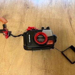 <取引中>OLYMPUS TG6 ハウジングセット　ストラッププレゼントの画像