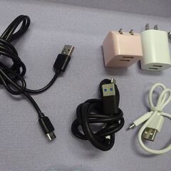 ( E-1040 )USB Type-Cケーブル１０本 アダプター２個 セット㊶SONYケーブルあり 中古 通電確認済みの画像