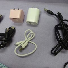( E-1040 )USB Type-Cケーブル１０本 アダプター２個 セット㊶SONYケーブルあり 中古 通電確認済みの画像