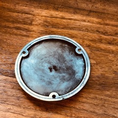 ハーレーダビッドソン純正 LIVE TO RIDE ダービーカバー イーグル３つ穴旧車ビンテージの画像