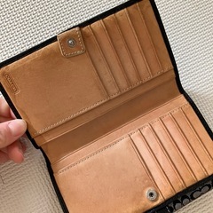coach  二つ折財布の画像