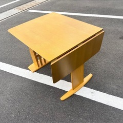 ◇ニトリ◇伸長式ダイニングテーブルセット ベンチ  回転式　ダイニングチェアの画像