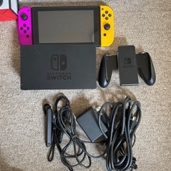 Switch本体×2 箱付き★付属品全てあり！リングフィット+コントローラー4つの画像