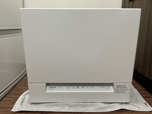 【★値下げしました！】Panasonicスリム食洗機NP-TSK1-W 分岐水栓CB-SSH8有り