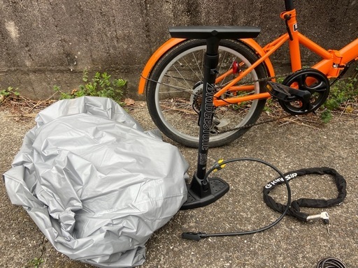 折りたたみ自転車(付属品付き)