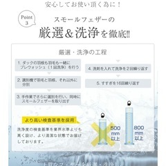 ⭐︎商談中⭐︎フェザー100%シングル掛け布団の画像