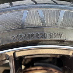 245/40 R20 トーヨータイヤ PROXES FD1 国産タイヤ TOYOの画像