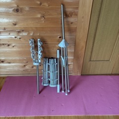 パラソル形三段物干しの画像