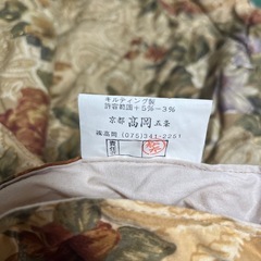 敷布団と高級掛け布団セットの画像