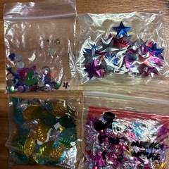 🌈カラーモール&スパンコールの画像