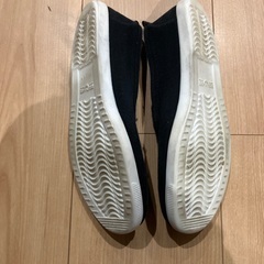 上履き　22cm　ブラック　黒　無料の画像