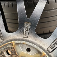 アルミホイール 17インチ 4H 100の画像