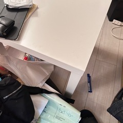 IKEA サイドテーブルLACKラックの画像