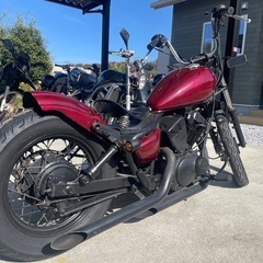 ビラーゴ250 3DM ボバーカスタム 実働 エンジン好調 現状販売の画像