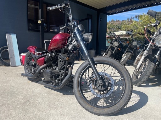 ビラーゴ250 3DM ボバーカスタム 実働 エンジン好調 現状販売