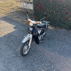 1224.ホンダ　リトルカブ　AA01 4速セル付き　原付　バイク　50cc 車体　埼玉の画像