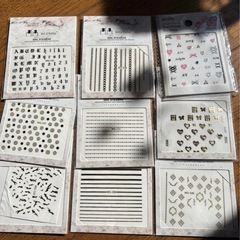 【まとめ売り】ネイルシール　ネイルパーツの画像