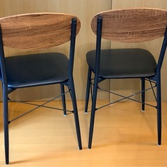 [商談中]【3/9まで限定】ダイニングチェア　２つセット の画像