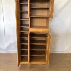 No.228　ミラー付きシューズボックス　下駄箱（豊橋市収集業務課リユース家具）の画像