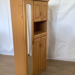 No.228　ミラー付きシューズボックス　下駄箱（豊橋市収集業務課リユース家具）の画像
