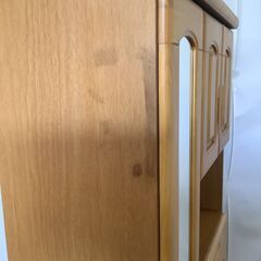 No.228　ミラー付きシューズボックス　下駄箱（豊橋市収集業務課リユース家具）の画像