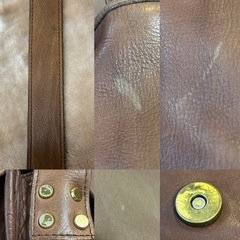 ソメスサドルSOMES SADDLEショルダーバッグ ショルダーバック クロスボディバッグ クロスボディバック 肩掛けバッグ 肩掛けバック 襷掛けバッグ 襷掛けバック 鞄 カバンかばんbagダークブラウン焦げ茶色レザー本革牛革日本製国産国内製メイドインジャパンの画像