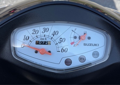 1226.スズキ　アドレスV50 4スト　原付　バイク　50cc 車体　埼玉