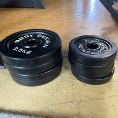 ベンチ ベンチラック　バーベルシャフト　重り　総重量60kgの画像