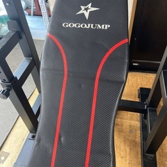 ベンチ ベンチラック　バーベルシャフト　重り　総重量60kgの画像