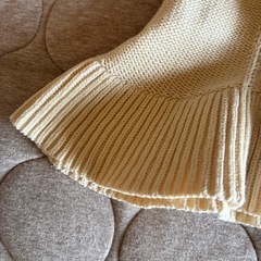 baby GAPアイボリーニット　セット80の画像