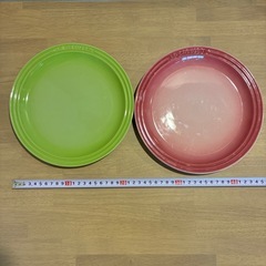 ル・クルーゼ　プレート　2枚セットの画像