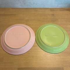 ル・クルーゼ　プレート　2枚セットの画像