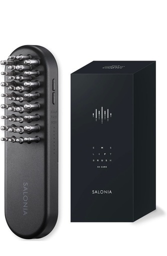 【新品未開封】上位モデルSALONIA サロニア EMS リフトブラシ 3Dケア 電気ブラシ 美顔器 電動頭皮ブラシ リフトアップ 