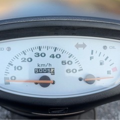 1228.ホンダ　ライブディオZX仕様　2スト　原付　バイク　50cc 車体　埼玉の画像