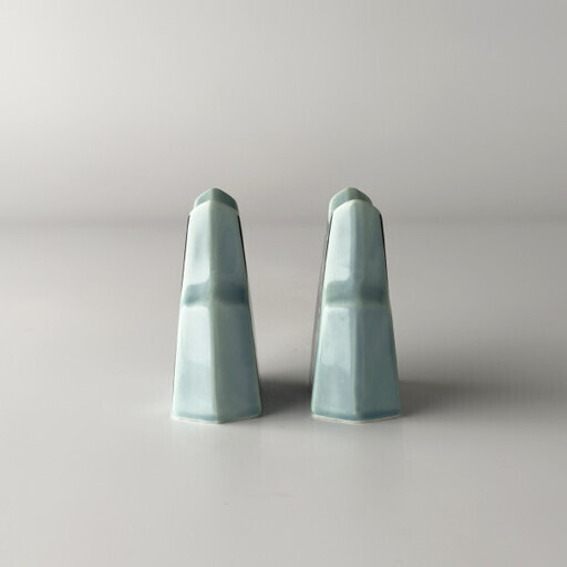 Hornsea Cat ソルト & ペッパー セット Teal イギリス 輸入 雑貨 ミッドセンチュリー 英国 ホーンジー レトロ おしゃれ 80866