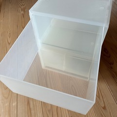 無印良品　ポリプロピレン小物収納ケース大の画像