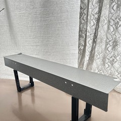 パロマガステーブルコンロ20年製(都市ガス用ガスホース・コンロ奥隙間ラック付き)の画像