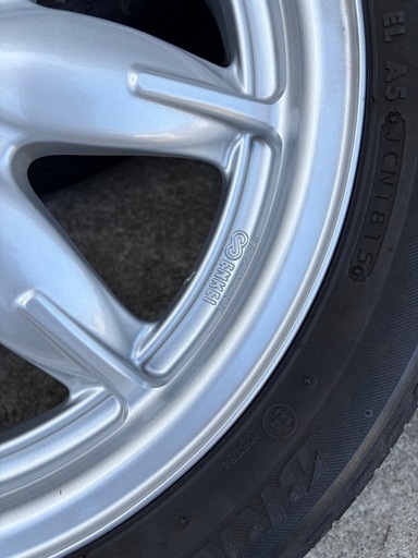 希少！スズキ純正 アルミホイール ノーマルタイヤ ENKEI 15インチ 165/55R15 アルトRS ワークス流用可 希少！スズキ純正 アルミホイール ノーマルタイヤ ENKEI 15インチ 165