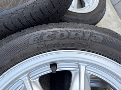 希少！スズキ純正 アルミホイール ノーマルタイヤ ENKEI 15インチ 165/55R15 アルトRS ワークス流用可 希少！スズキ純正 アルミホイール ノーマルタイヤ ENKEI 15インチ 165
