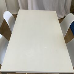 【交渉中】No.234　ダイニングテーブルセット　４人かけ（豊橋市収集業務課リユース家具）の画像