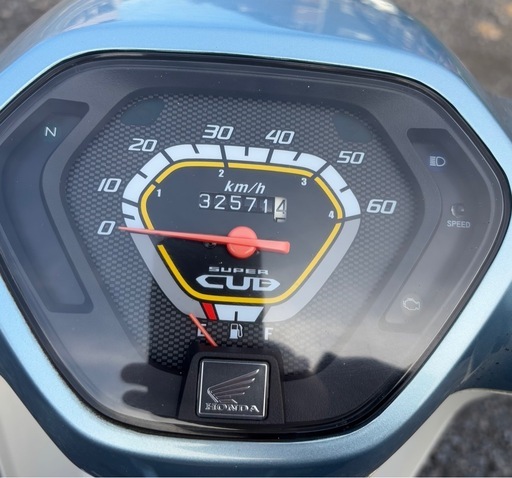 1230.ホンダ AA04スーパーカブ50 社外マフラー 原付 バイク 50cc 車体