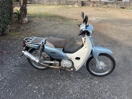 1230.ホンダ AA04スーパーカブ50 社外マフラー 原付 バイク 50cc 車体
