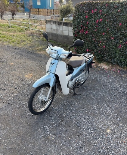 1230.ホンダ　AA04スーパーカブ50 社外マフラー　原付　バイク　50cc 車体