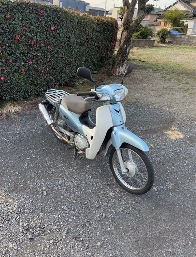 1230.ホンダ　AA04スーパーカブ50 社外マフラー　原付　バイク　50cc 車体
