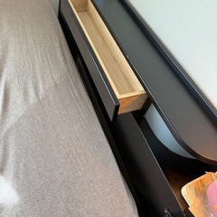 【3/12,3/13に来れる方】ベッド　ダブル　解体可能の画像