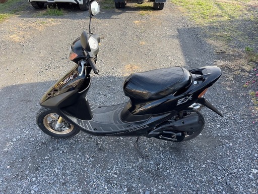 1231.ホンダ　ライブディオZX 中期　社外マフラー　原付　バイク　50cc 車体