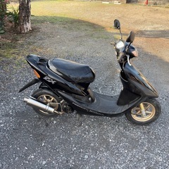 1231.ホンダ　ライブディオZX 中期　社外マフラー　原付　バイク　50cc 車体の画像