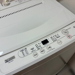 【美品】ヤマダ電機ブランド 洗濯機 6kg 2023年製【一式セット】の画像