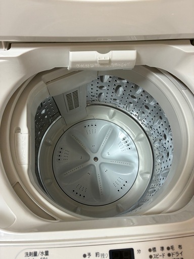 【美品】ヤマダ電機ブランド 洗濯機 6kg 2023年製【一式セット】